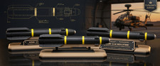 Listing image for AGM-114 Hellfire Missile 1:8 Scale Replica Model 3D Printed Desk Display Stand