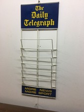 Listing image for Vintage Daily Telegraph Newspaper Display Rack