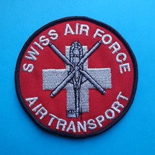 Listing image for Switzerland Swiss Air Force Medical Medic AIR TRANSPORT KFOR Kosovo Badge Patch