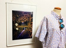 Listing image for Truk Lagoon Wreck diving Poster from Chuuk "Rio de Janeiro Maru Engine Room"