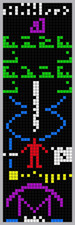 Listing image for Arecibo Message SETI Alien Signal Diagram Graphic Poster Print - Choice of Size