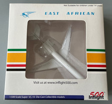 Listing image for Inflight 500 East African Airways Super VC10 5Y-ADA 1:500 Diecast Aircraft Boxed