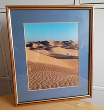 Listing image for Sahara Desert Wall Art Print Framed Canvas Picture Poster