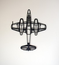 Listing image for RAF, Gloster Meteor T.7 two-seat Jet Trainer Wall Art - (30cm in length)