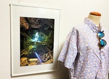 Listing image for Truk Lagoon Wreck diving Poster from Chuuk "Heian Maru engine room"