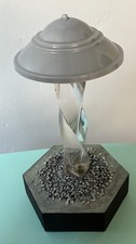 Listing image for Scratchbuilt UFO Flying Saucer Light Up Desktop Model !
