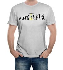 Listing image for Evolution - Alien Abduction Mens T-Shirt - UFO Invasion Beam Me Up Space Area 51