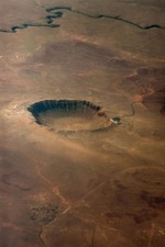 Listing image for 614954 Meteor Crater In Arizona Largest Meteor Crater Wall Print Poster