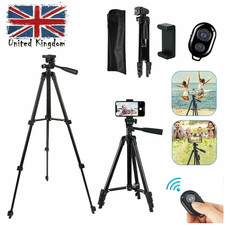 Listing image for Pro Tripod Stand Mount For Digital Camera Camcorder Phone Holder iPhone DSLR SLR