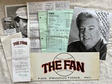 Listing image for 1995 The Fan Robert De Niro Production Archive Call Sheet Sign Autographs Giants