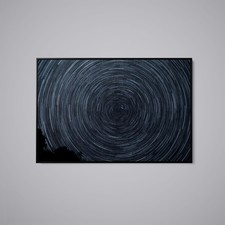 Listing image for Artographie - Spiral Starry Sky - Art Print on Paper or Canvas