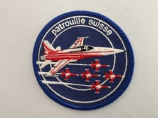 Listing image for Patrouile Suisse Display Team, F-5 Tigers, Swiss Air Force, Military Cloth Patch