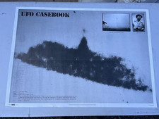 Listing image for UFO Casebook Poster - Quest Publications 1996 - Original Vintage