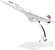 Listing image for NEW 16cm British Airways Concorde Die Cast Metal Aircraft Plane Model UK SELLER