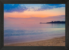 Listing image for Sunset on Lake Victoria Framed Wall Art Poster Canvas Print Picture
