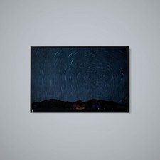Listing image for Artographie - Spiral Night Sky - Art Print on Paper or Canvas