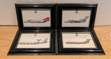 Listing image for Framed Vintage Prints Classic Royal Air Force (RAF) Aircraft Prints Aviation Art