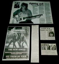 Listing image for STAMPEDE - COLLECTION OF ORIGINAL 1980's MAGAZINE MEMORABILIA (UFO / PHIL LYNOTT