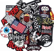 Listing image for Embroidered Iron on or Sew On Patch (PK5) UFO England Oil Military Hunting Club