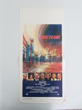 Listing image for Meteor Italian Locandina Poster Sean Connery Natalie Wood 1979