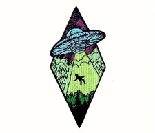 Listing image for Alien Space Embroidery Patch Iron Or Sewn On
